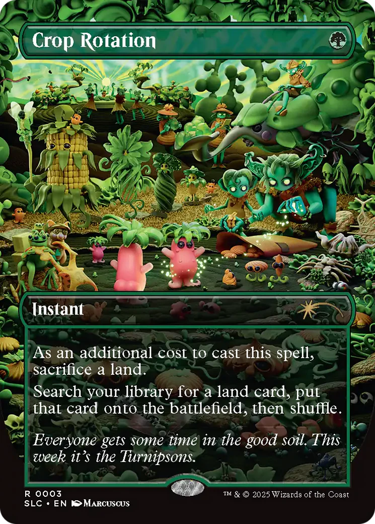 Crop Rotation. [Secret Lair Countdown Kit]