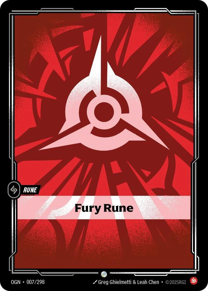 Fury Rune - Origins (OGN)