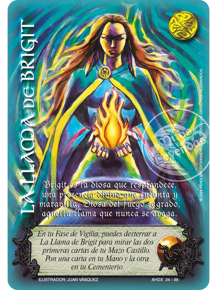 La llama de Brigit [Relatos Hijos de Daana]