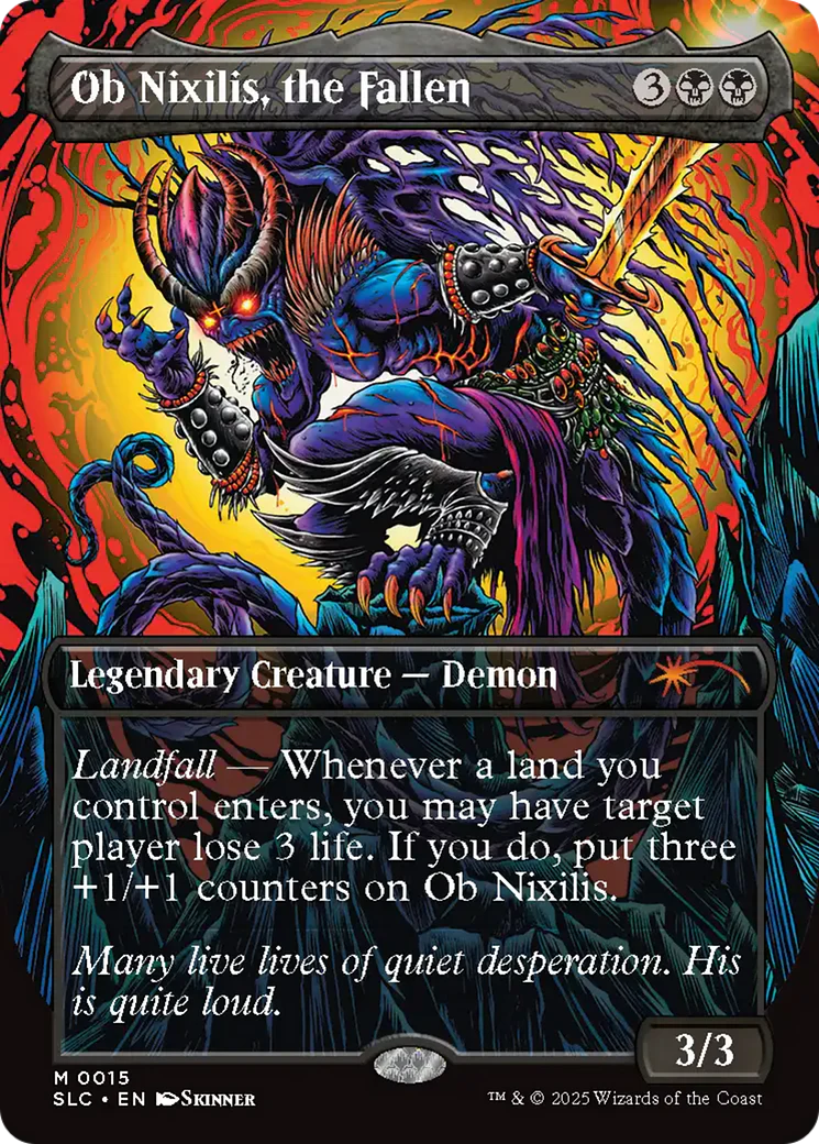 Ob Nixilis, the Fallen. [Secret Lair Countdown Kit]