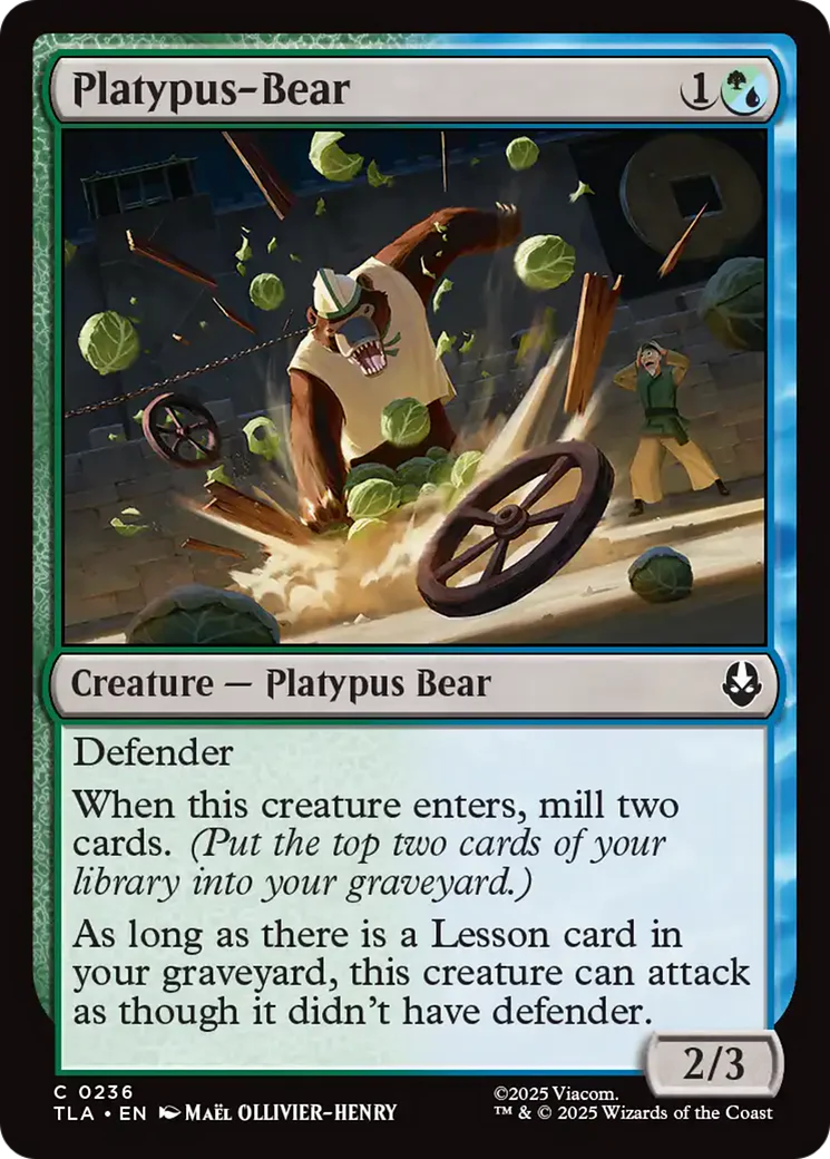 Platypus-Bear [Avatar: The Last Airbender]