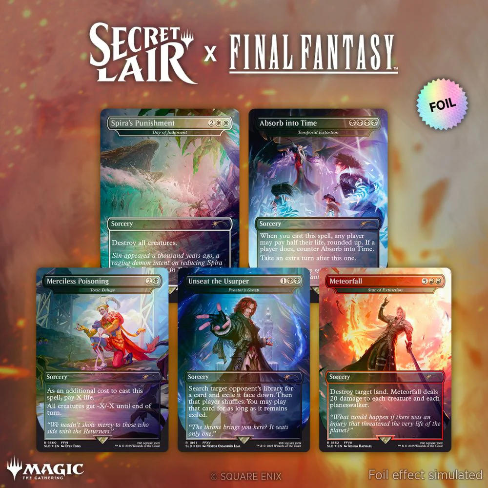 PREVENTA - Secret Lair x FINAL FANTASY: Game Over Japanese Edition