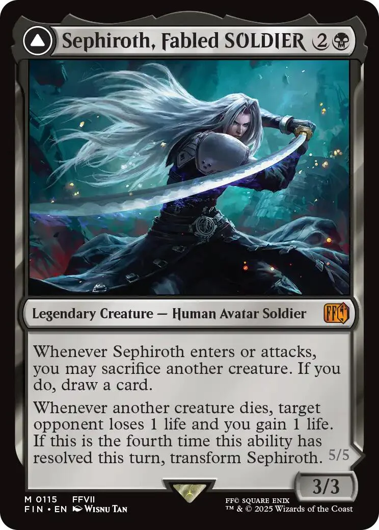Sephiroth, Fabled SOLDIER // Sephiroth, One-Winged Angel [FINAL FANTASY]