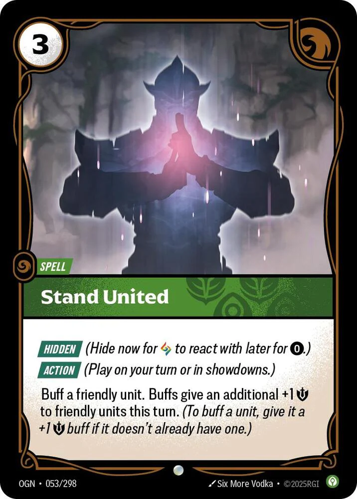 Stand United - Origins (OGN)